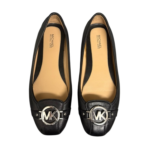 Michael Kors Black Ballet Flats - Picture 3 of 10